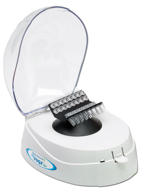 Mini Centrifuge with Two Rotors - Clear Lid